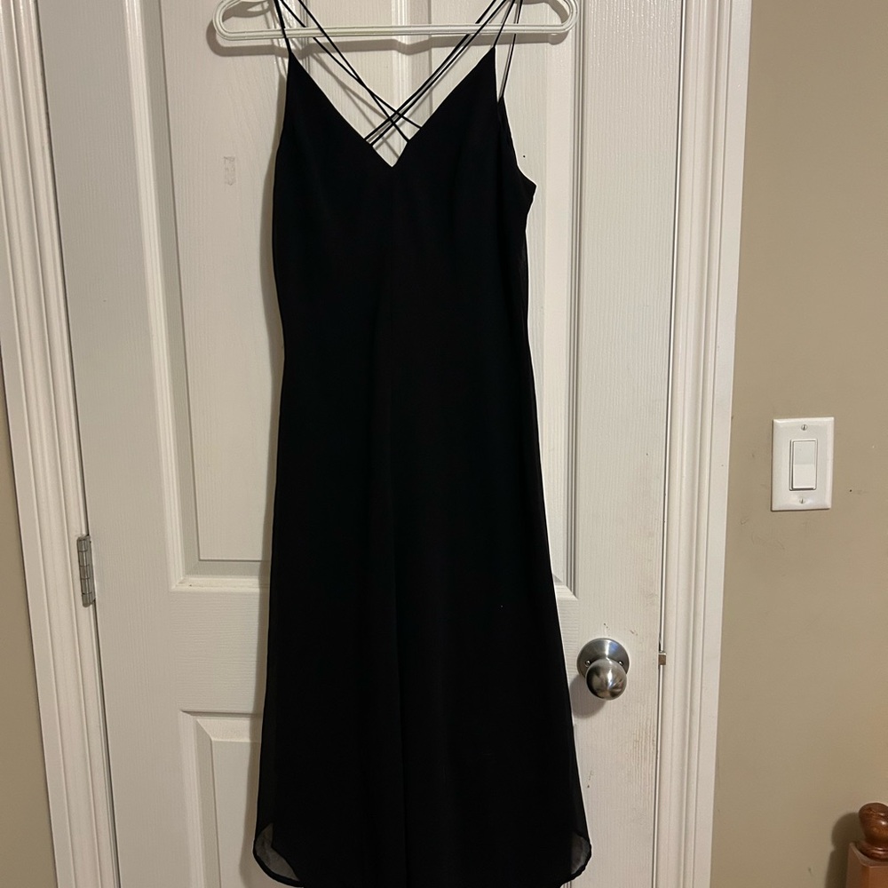 Calvin Klein Black Strappy Dress